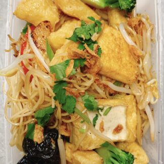 Nouilles sautées au tofu