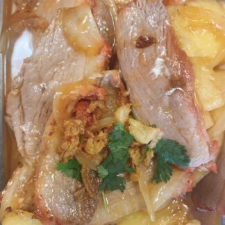 Magrets de canard à l'ananas 