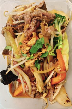 Bœuf aux légumes